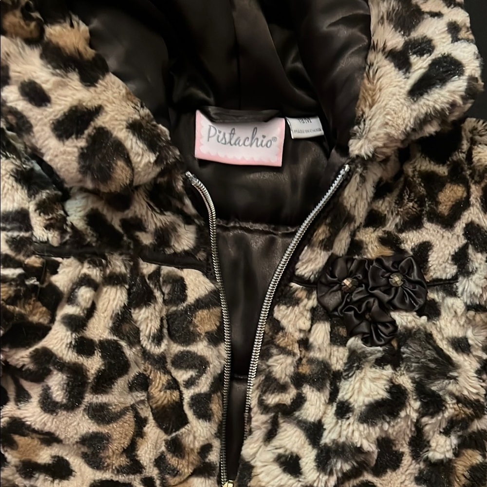 Kids Leopard Print Jacket